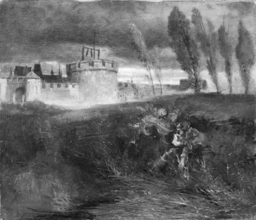 Landscape with Castle, by Unknown