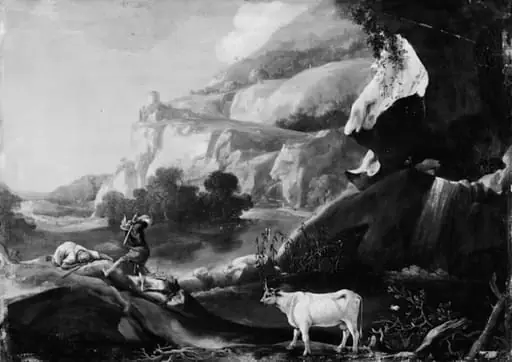 Landscape with Mercury and Argus, by Unknown