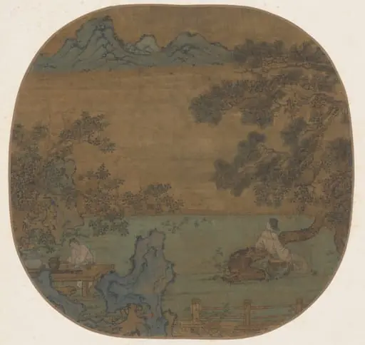 Landscape with Poet Tao Yuanming (365–472 CE), by Unknown
