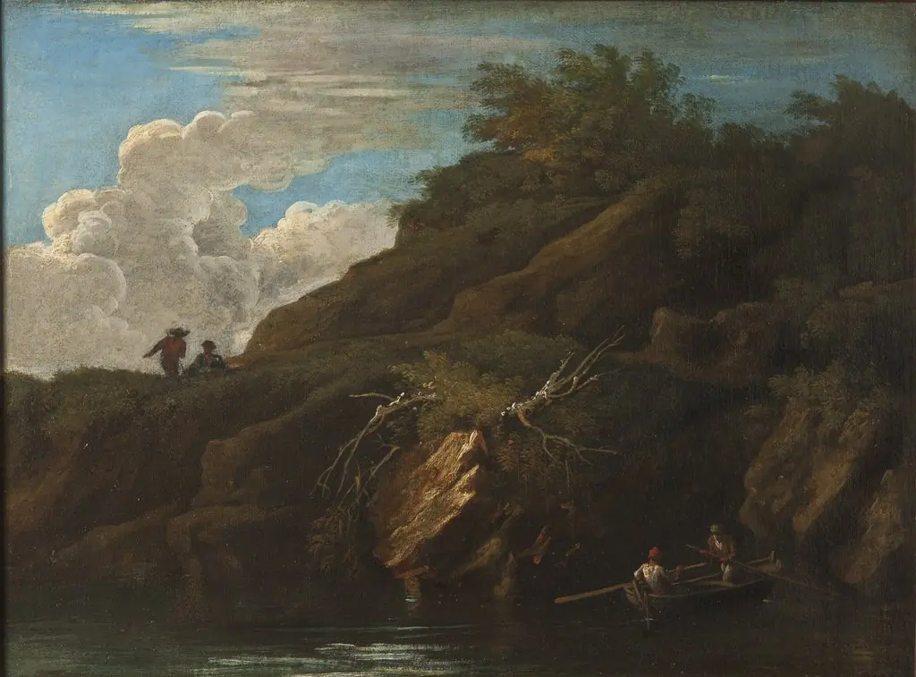 Landscape with Water, by Unknown