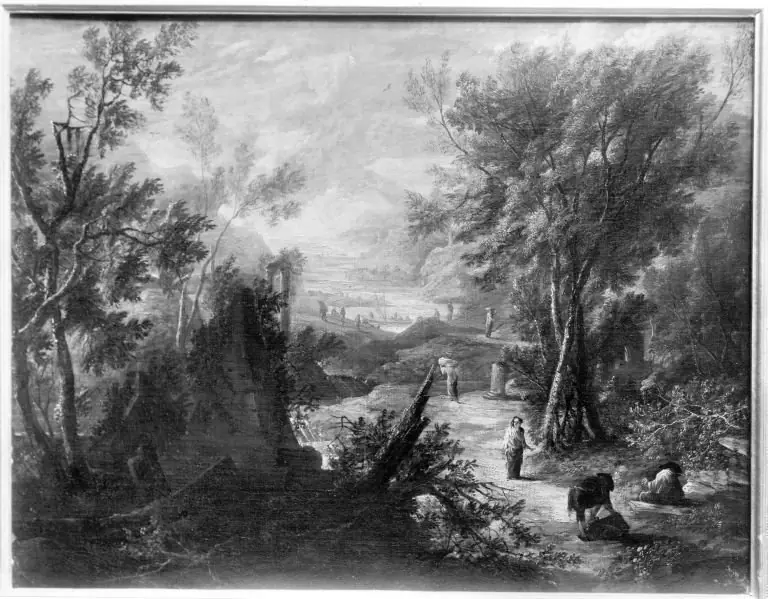Landschaft, by Unknown