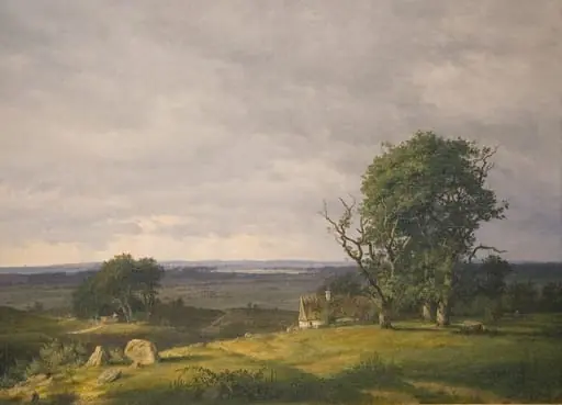 Landskab fra Esromegnen, by Unknown