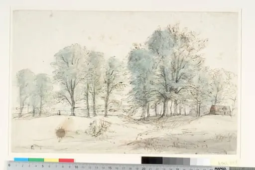 Landskab ved Fredensborg, by Unknown