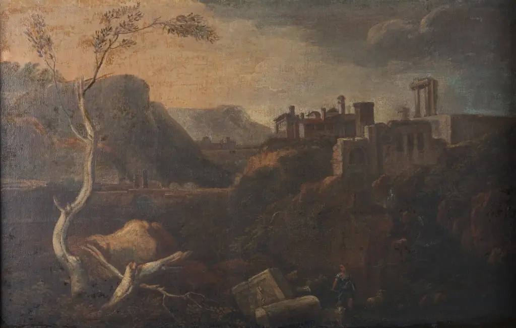 Landskap, by Unknown
