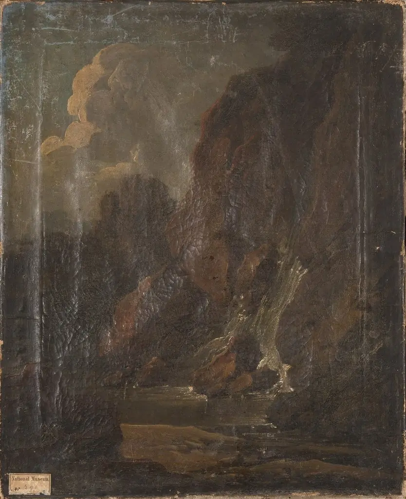 Landskap, by Unknown