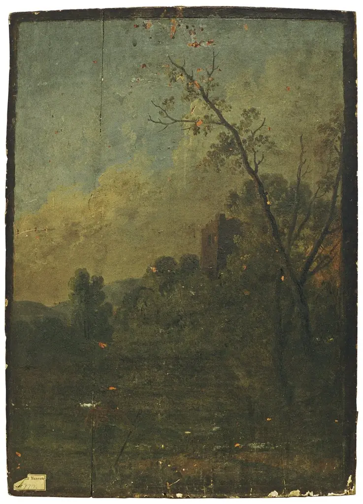 Landskap, by Unknown