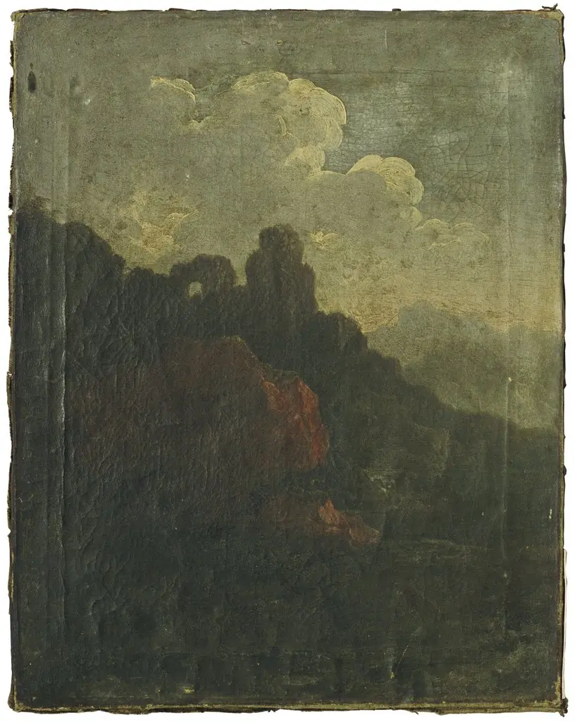 Landskap, by Unknown