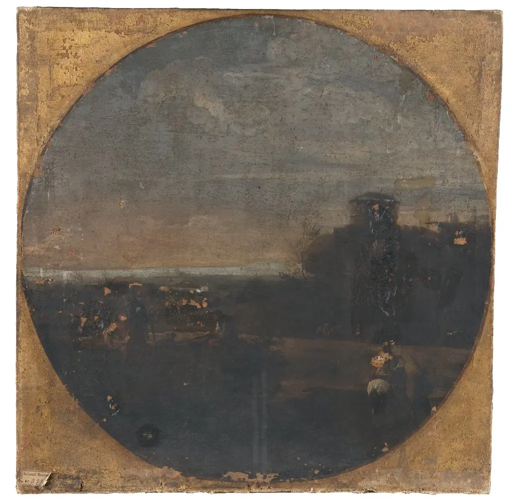 Landskap, by Unknown