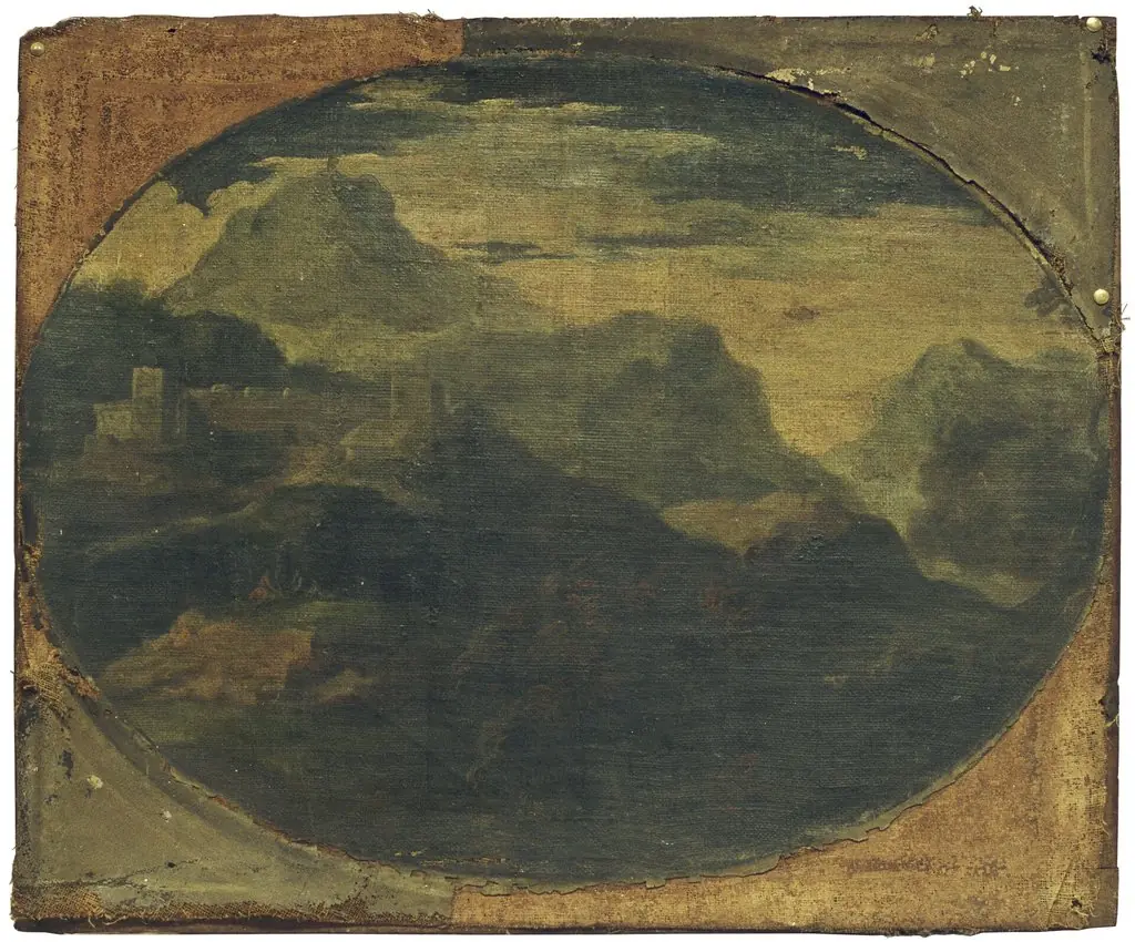 Landskap, by Unknown