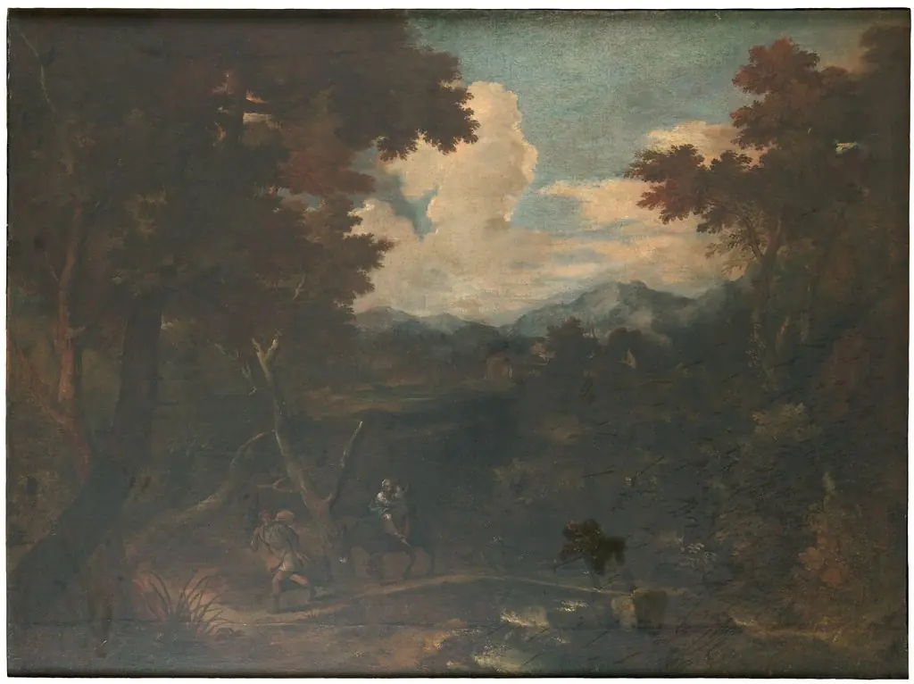 Landskap, by Unknown