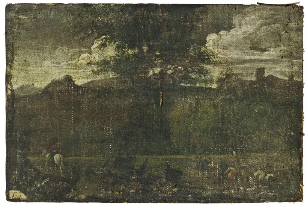 Landskap, by Unknown