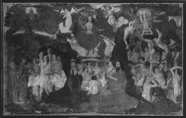 Last Judgement, by Unknown, oil, 1437