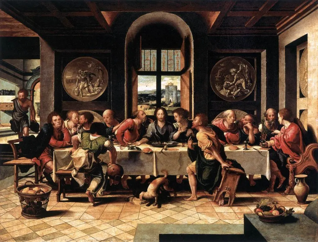 Last Supper, by Unknown