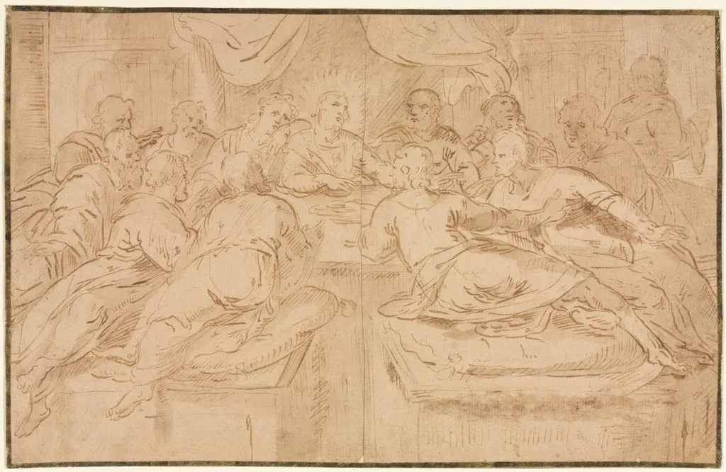 Last Supper, by Unknown, 1604