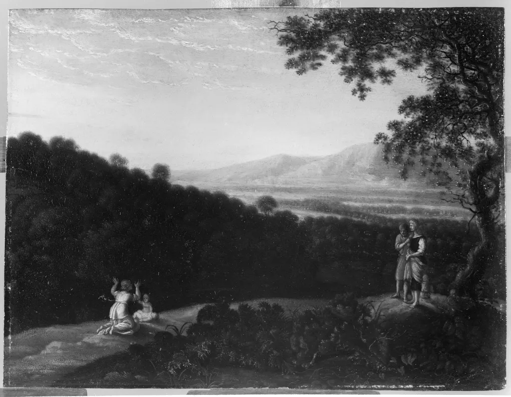 Latona and her Children, by Unknown, 1629