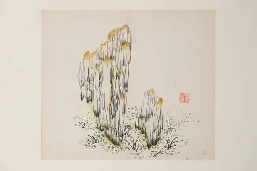 明 十竹齋書畫譜 四開|Leaf from the Ten Bamboo Studio Manual of Painting and Calligraphy, by Unknown