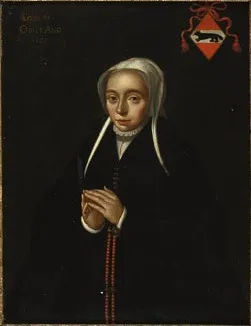 Lidewij van Beveren (1522-1557), by Unknown, oil, 1617