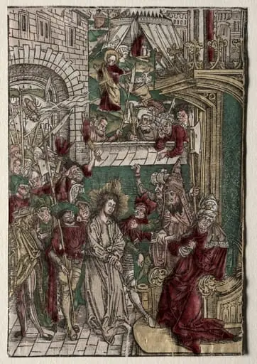 Life of Christ:  Christ before Pilate, by Unknown
