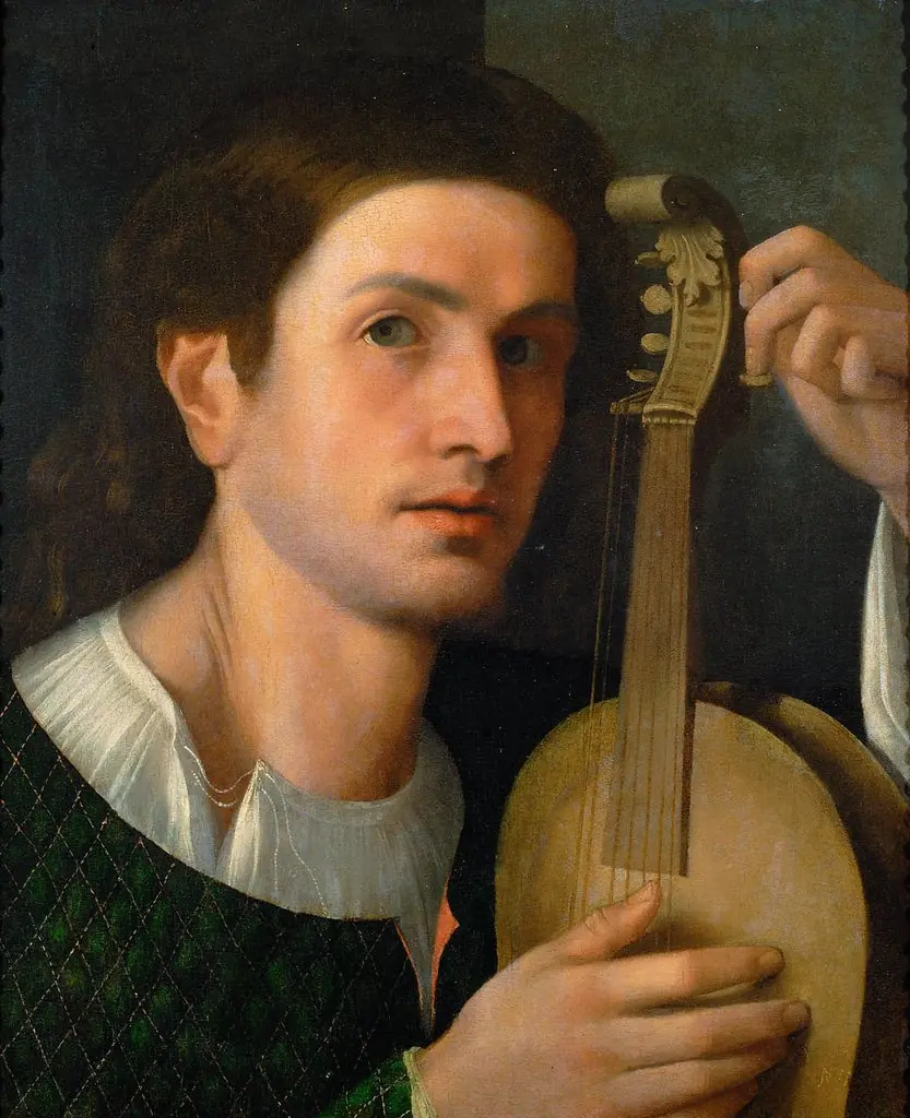 Lira da Braccio-Spieler, by Unknown