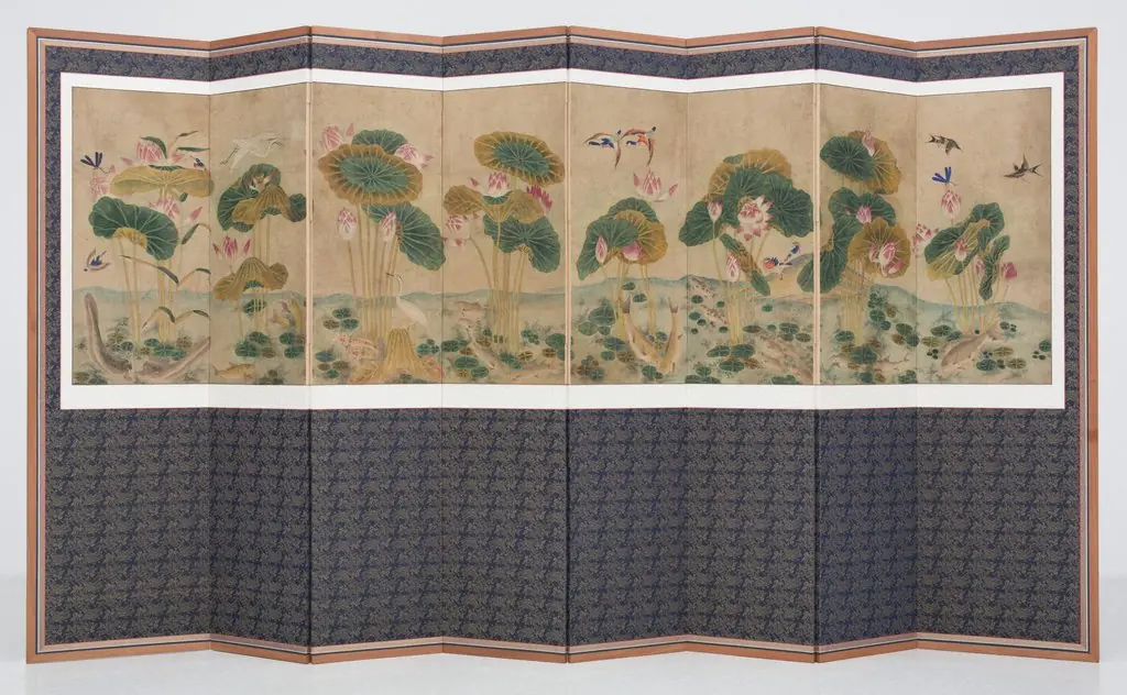 Lotus Pond, by Unknown
