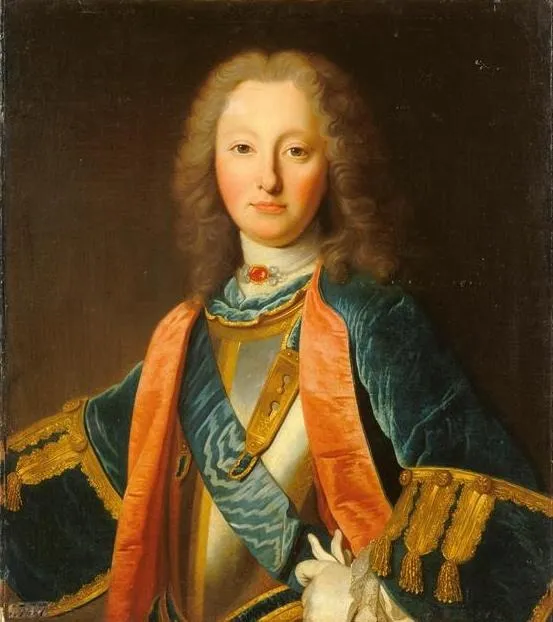 Louis Charles, Count of Eu, by Unknown, oil, 1715
