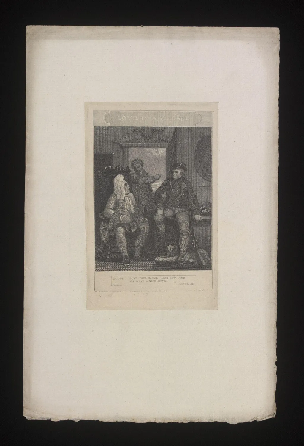 Love in a Village, by Unknown, 1807