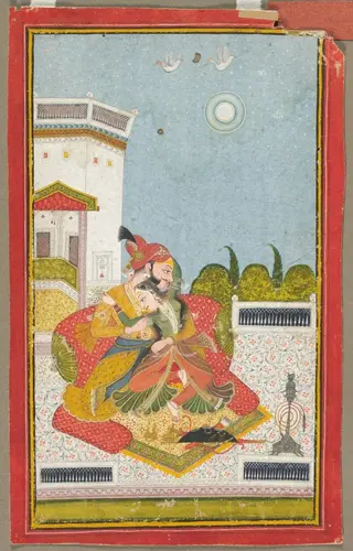 Lovers Embracing (Raga Malkaus), by Unknown
