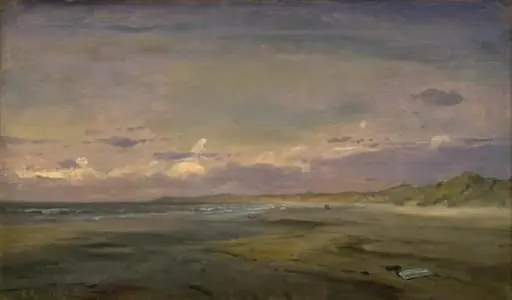 Low Beach and Sand Dunes. Cattwijk, by Unknown