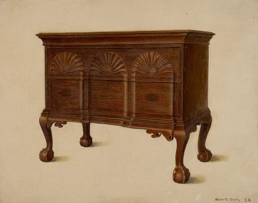 Lowboy, by Unknown, unspecified, 1936
