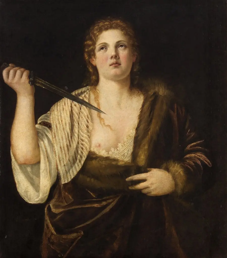 Lucretia, by Unknown