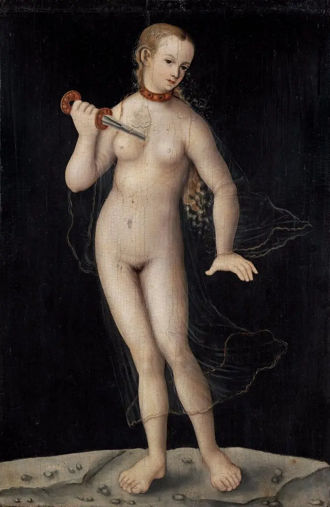 Lucretia Romana, by Unknown