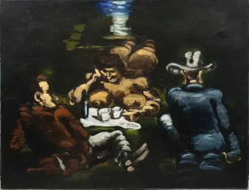 Luncheon on the Grass, by Unknown