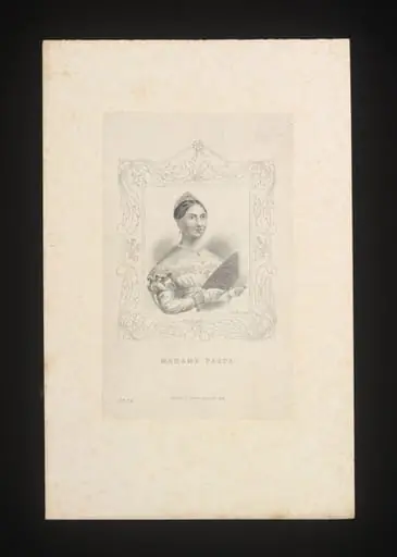 Madame Pasta, by Unknown