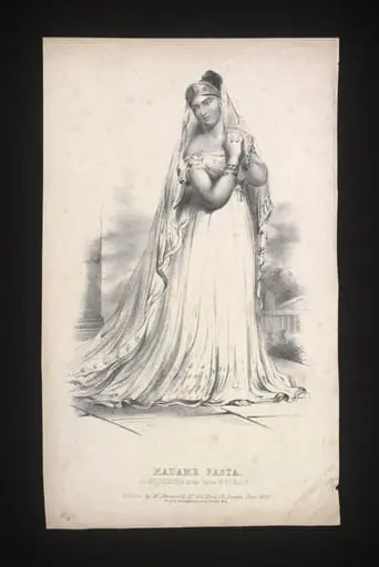 Madame Pasta as Desdemona, by Unknown