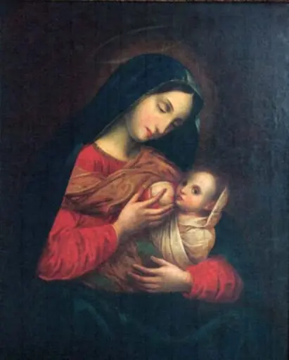 Madona cu copilul Iisus, by Unknown