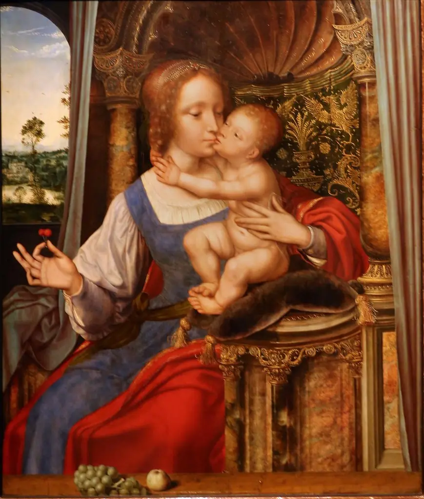Madonna and Child, by Unknown