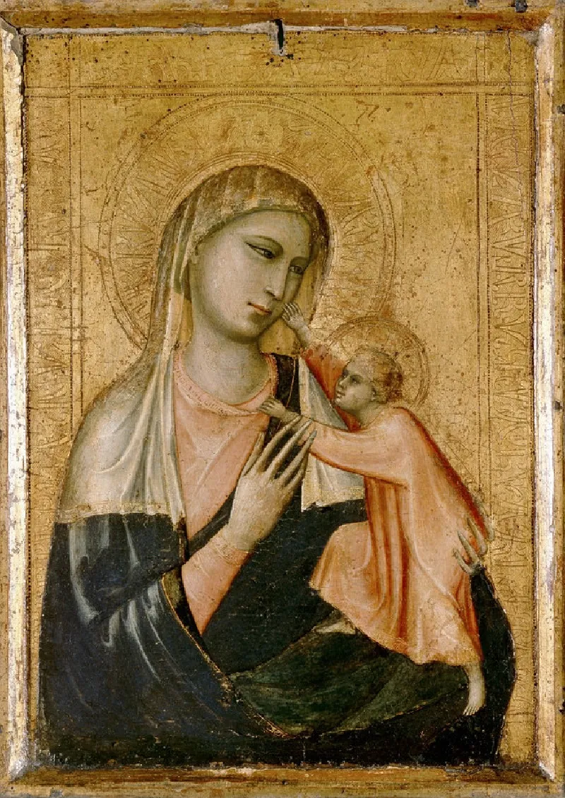 Madonna and Child, by Unknown, unspecified, 1300