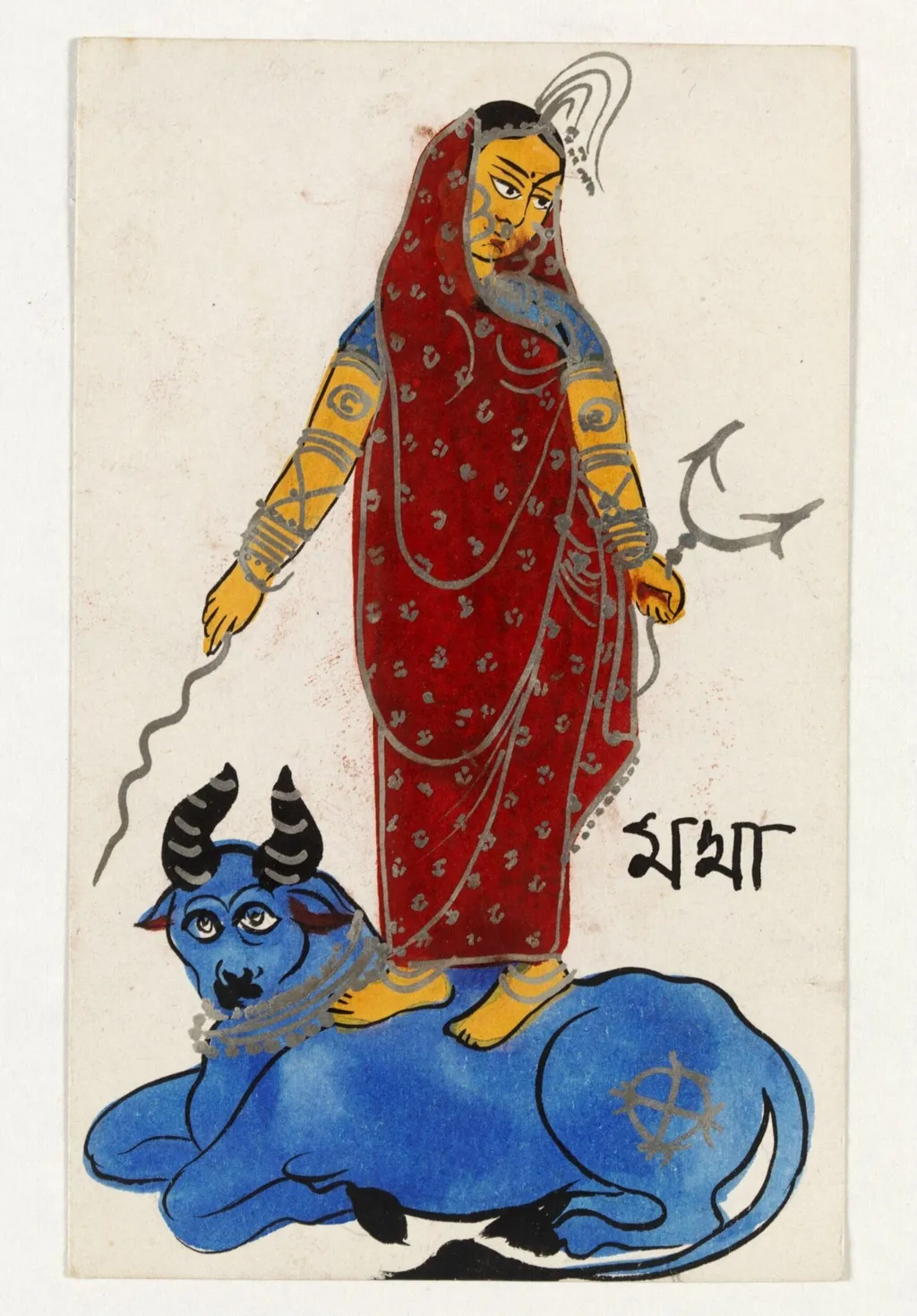 Magha, by Unknown, paint, 1890