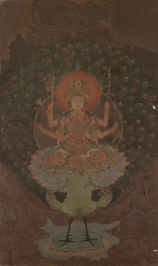 Mahamayuri (Kujaku Myoo), by Unknown