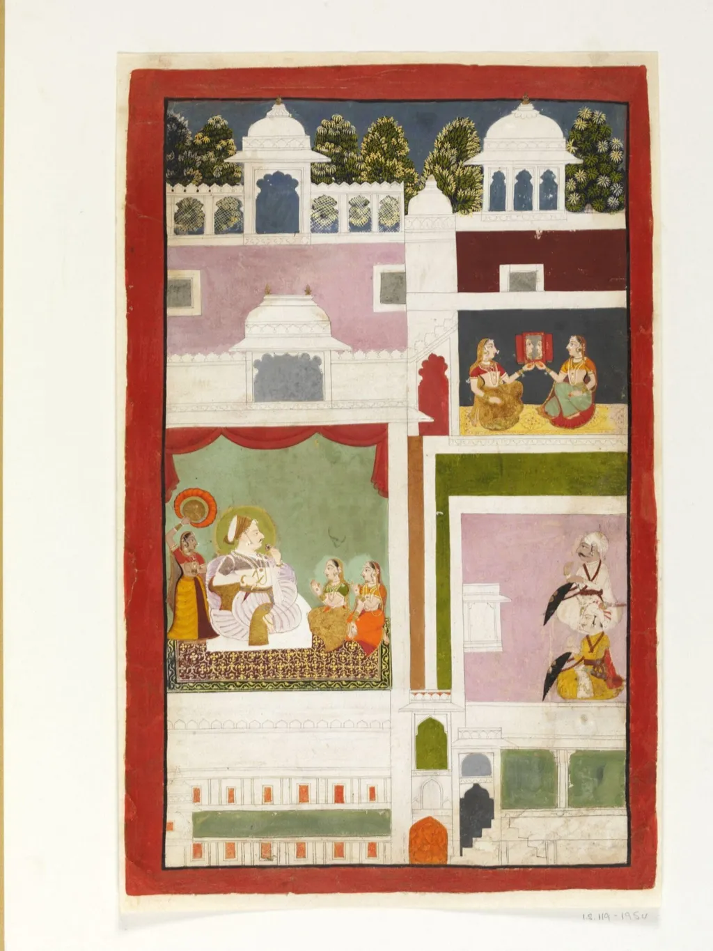 Maharaja Ajit Singh of Jodhpur, by Unknown, paint, 1724
