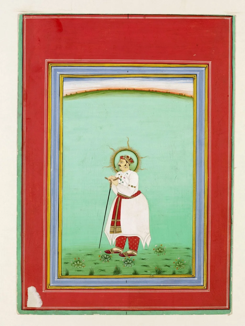 Maharaja Rai Singh, by Unknown, paint, 1890