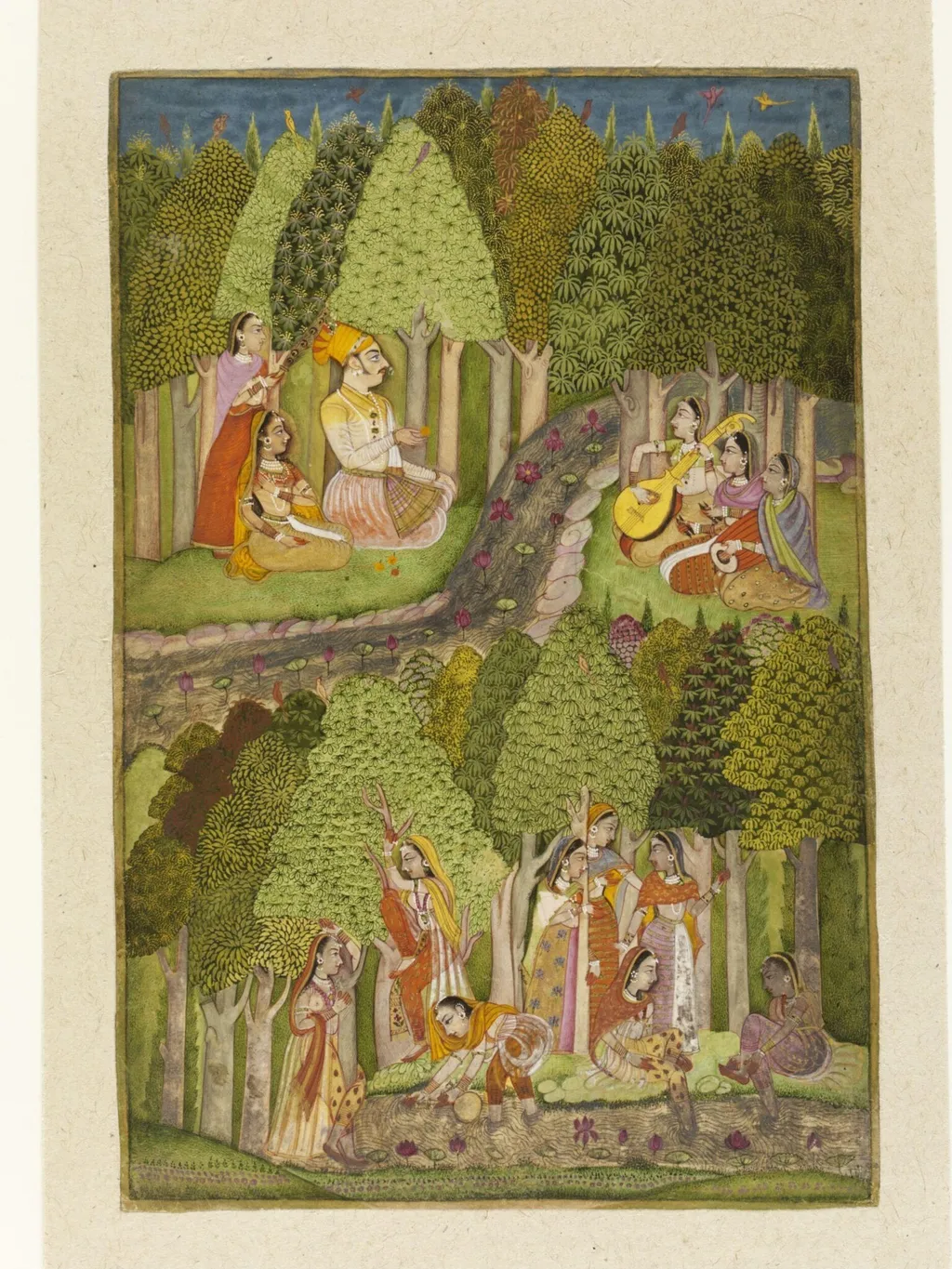 Maharaja Raj Singh, by Unknown, paint, 1700