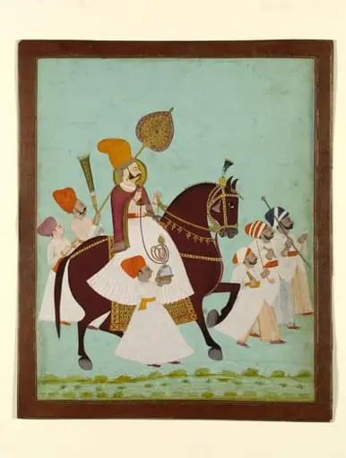 Maharaja Ram Singh, by Unknown