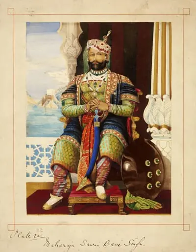 Maharaja Sawai Banai Singh, by Unknown