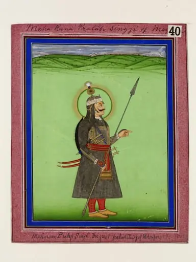 Maharana Pratap Singh, by Unknown