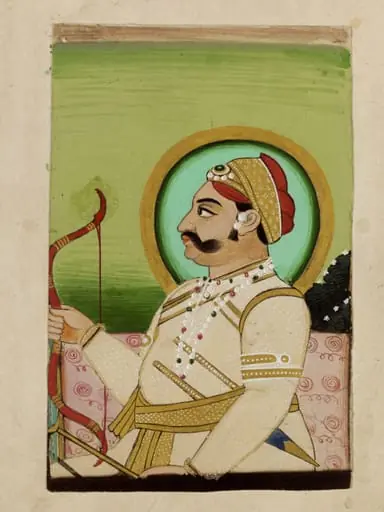 Maharao Akheraj, by Unknown