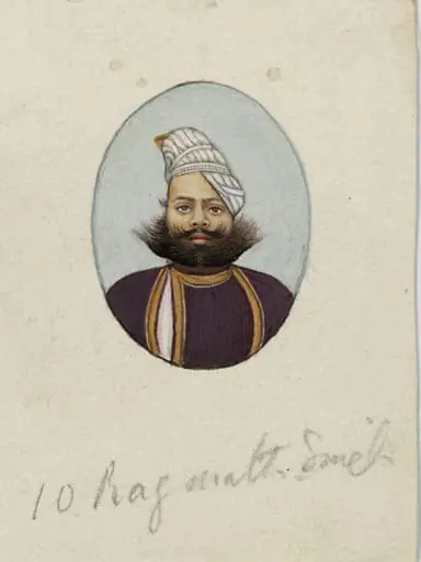 Maharawat Raghunath Singh, by Unknown