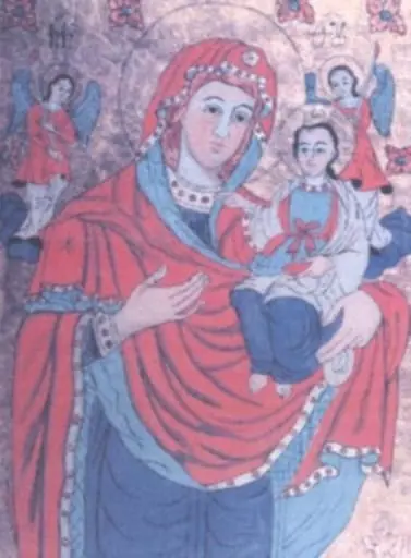 Maica Domnului "călăuzitoare" (Hodighitria), by Unknown
