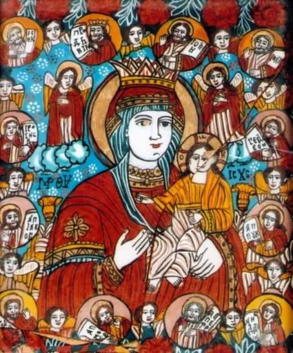 Maica Domnului cu Iisus, by Unknown