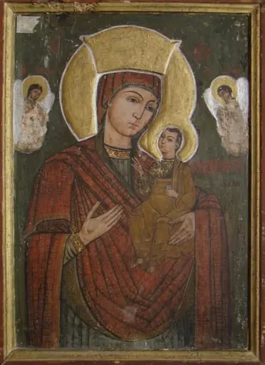 Maica Domnului cu Pruncul, by Unknown